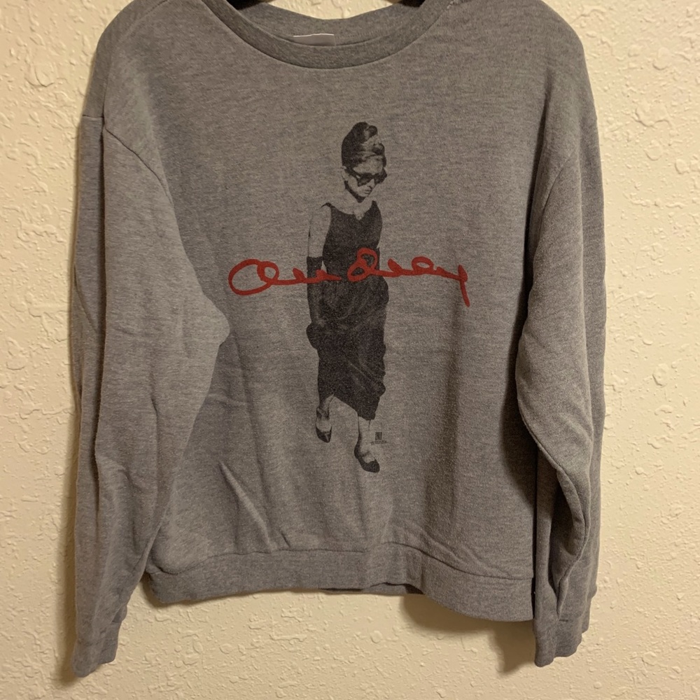 “Audrey” vintage crewneck